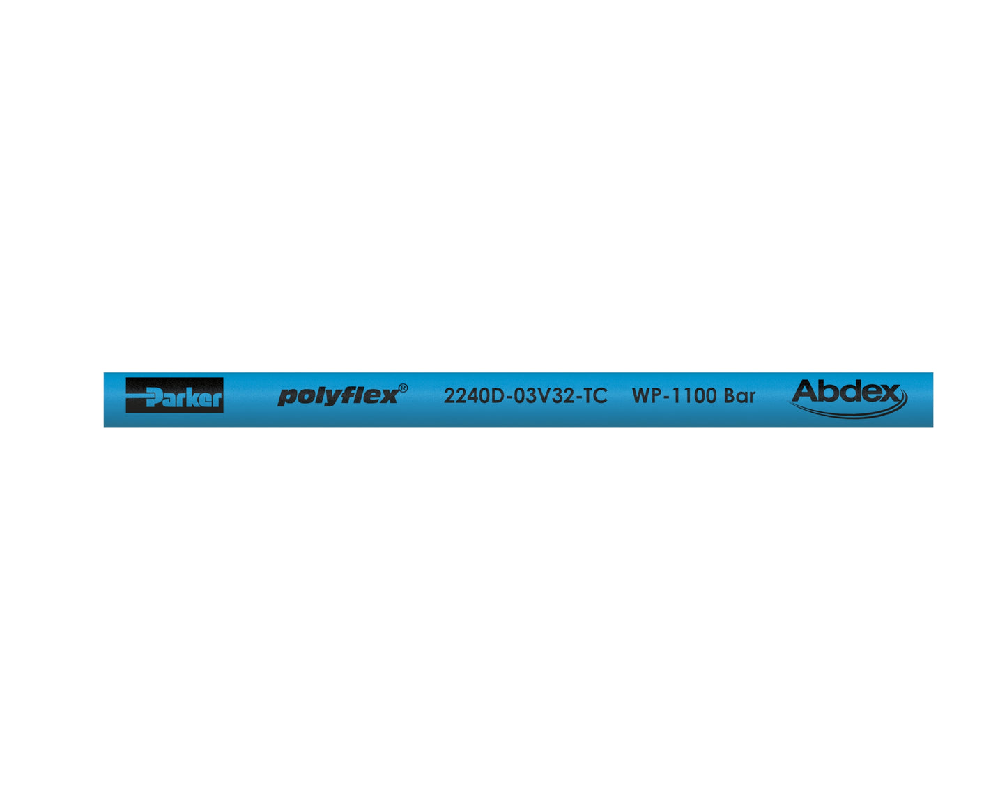 20m x 3/16” (DN5) 1100 Bar Polyflex Hose Assembly - 1/8” BSP ProLance & 1/4” BSP Female