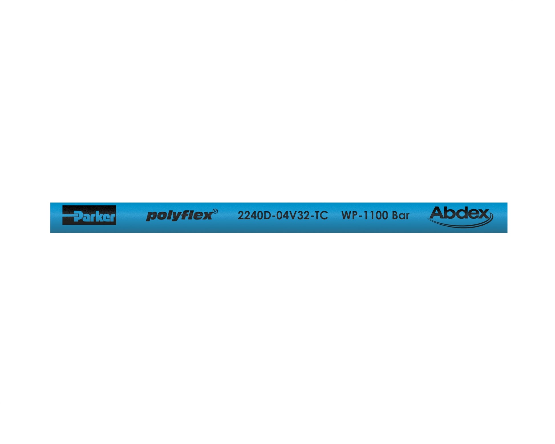 20m x 1/4” (DN6) 1100 Bar Polyflex Hose Assembly c/w 1/4” BSP ProLance ...